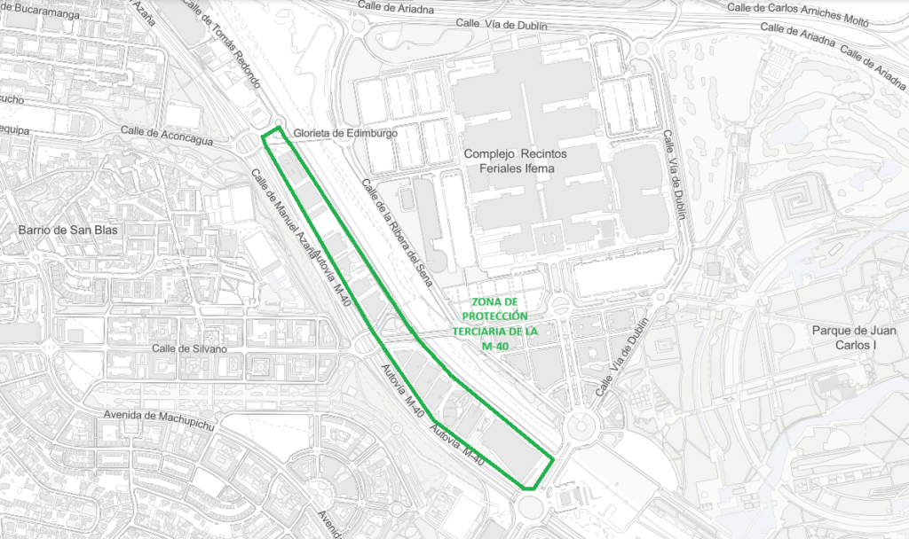 Zona de proteção terciária da M-40