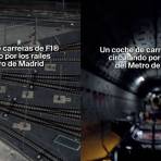La Formula 1 della Red Bull percorre la metropolitana di Madrid in un video