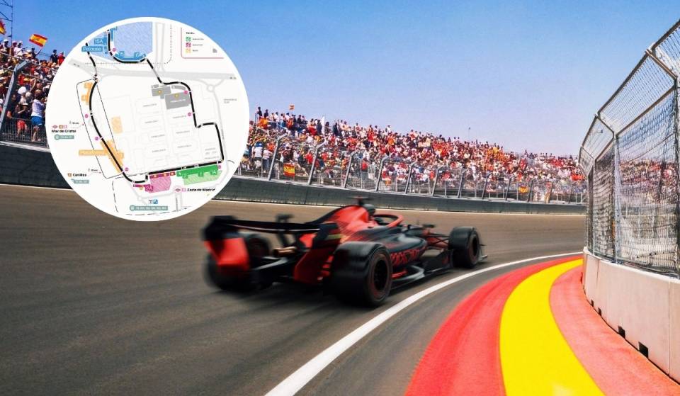 Mappa di MADRING: accessi al circuito di F1® di Madrid, tribune, fan zone e fermate della metropolitana nelle vicinanze