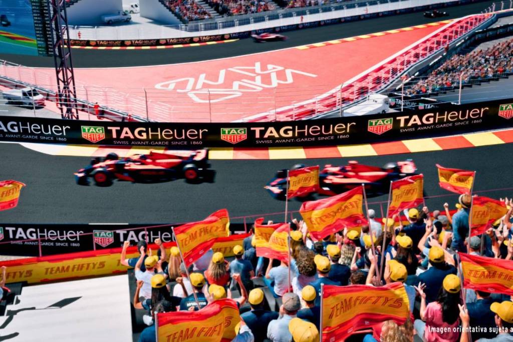 vidéomapping Formule 1®
