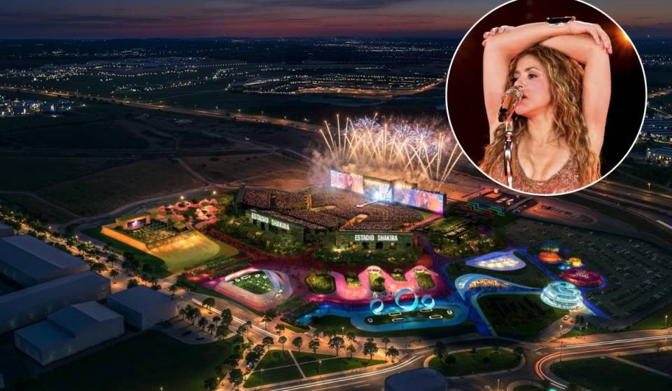 Map of Shakira’s stadium in Madrid: where the stands, runways, entrances, and gates are located