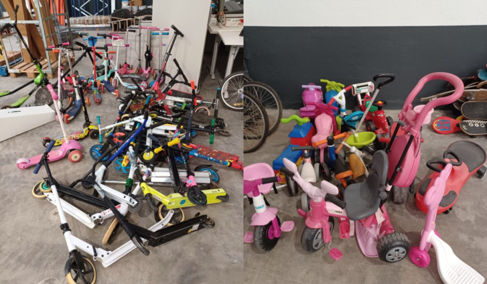 Madrid verschenkt diesen Sonntag 160 Fahrräder, Tretroller, Skateboards und Zubehör: So bekommst du sie