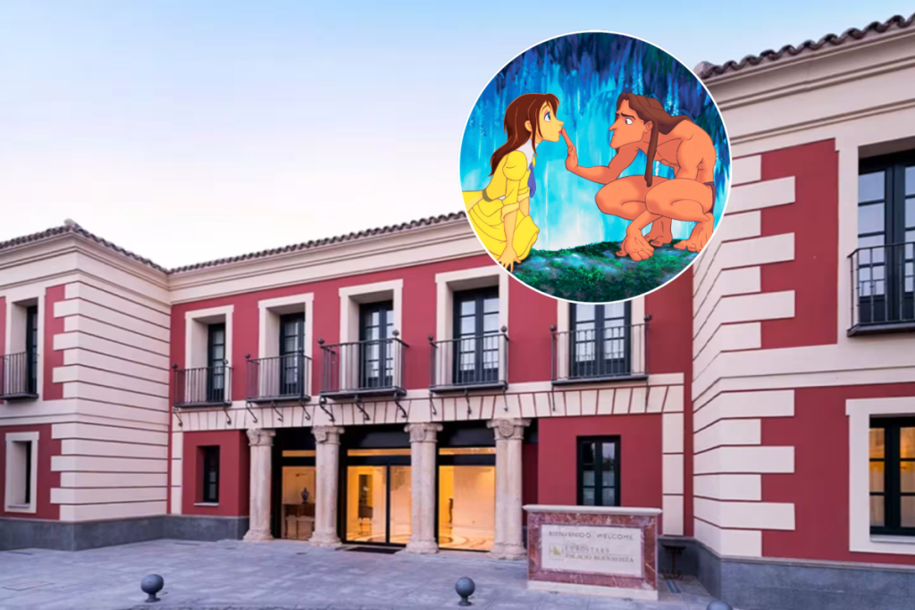 Façade de l’hôtel Eurostars Palacio Buenavista à Tolède, à moins d’une heure de route de Madrid