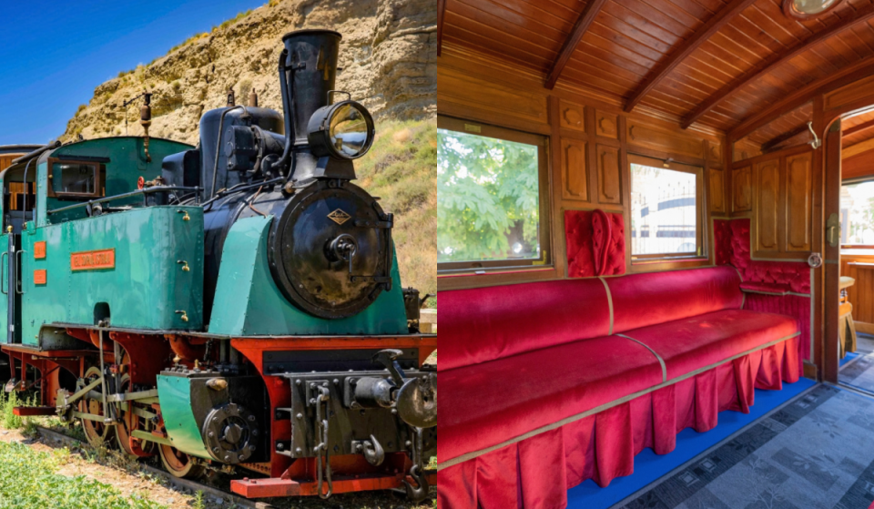 Es ist der einzige noch in Betrieb befindliche Dampfzug in Madrid und wird 140 Jahre alt: Der historische Zug kehrt mit einem Waggon, den schon Alfons XIII. nutzte, auf die Gleise zurück