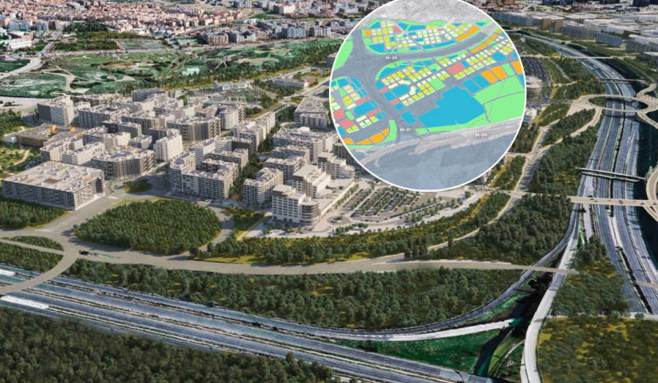 Avrà la popolazione di Badajoz e un parco grande sei volte il Retiro: a Madrid prende il via il macroquartiere da 51.656 alloggi con grattacieli e 110.000 alberi
