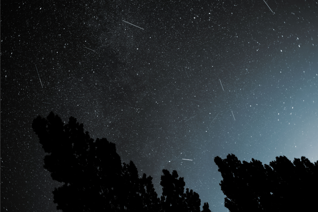 Meteorschauer.