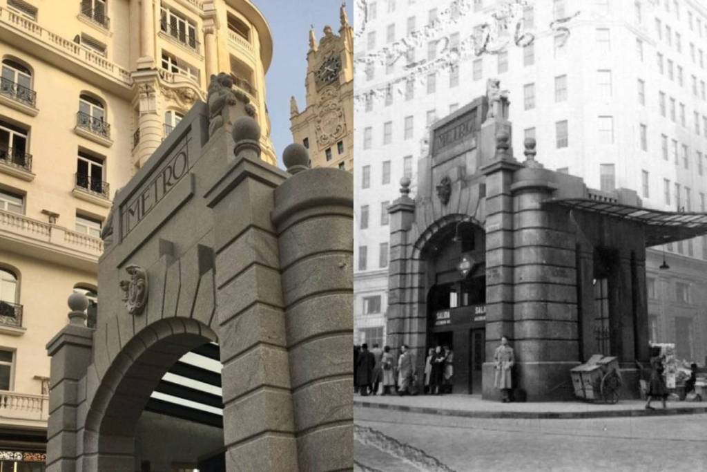 Em 1919, Madrid tinha um metro com oito estações: é assim que se chamam hoje essas primeiras paragens