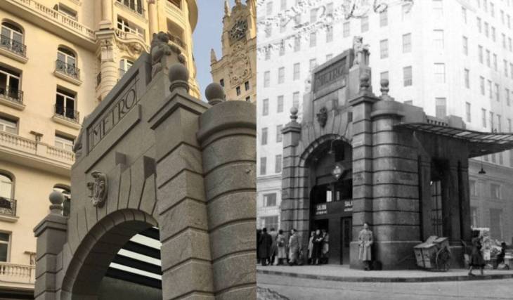 Em 1919, Madrid tinha um metro com oito estações: é assim que se chamam hoje essas primeiras paragens