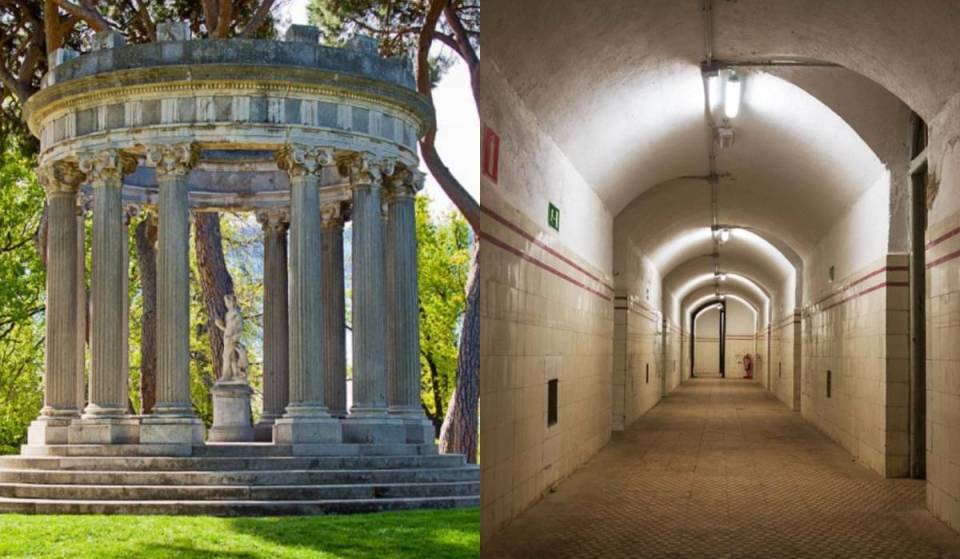 Durante a Guerra Civil, este bunker a 15 metros de profundidade num jardim de Madrid podia acolher 200 pessoas: hoje, podes visitá-lo com visitas guiadas gratuitas