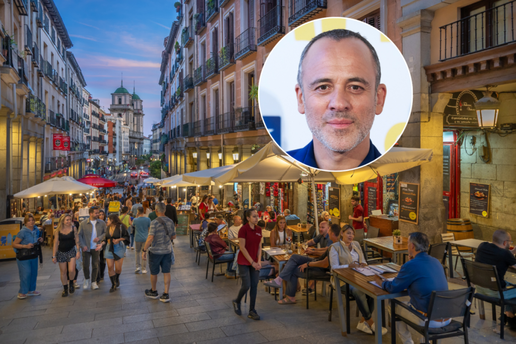 Javier Gutiérrez, sobre los pisos turísticos en Madrid: «Vivo en una finca de 90 vecinos y más de la mitad ya son apartamentos vacacionales»