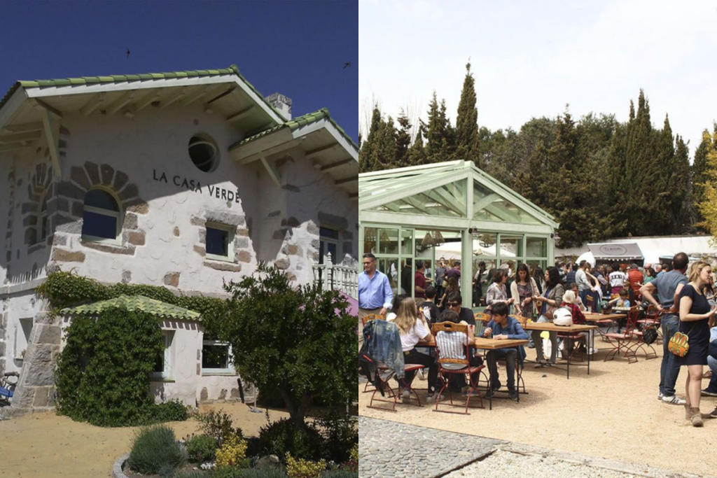 La Casa Verde en la que se celebrará el Mercado de las Conchas de Torrelodones.