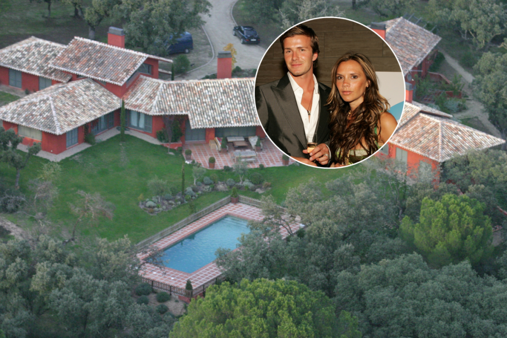 Los Beckham tardaron ocho años en vender su mansión de Madrid: ni la piscina climatizada ni la pista de tenis aceleraron la venta