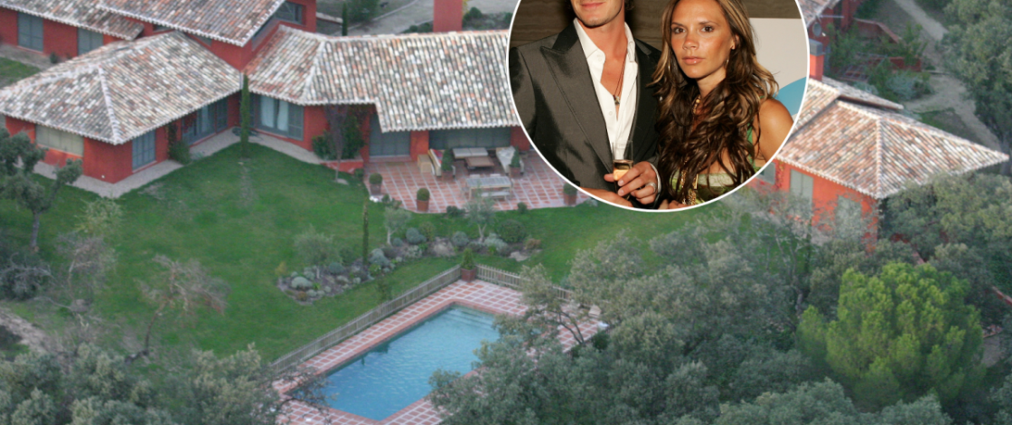 Los Beckham tardaron ocho años en vender su mansión de Madrid: ni la piscina climatizada ni la pista de tenis aceleraron la venta