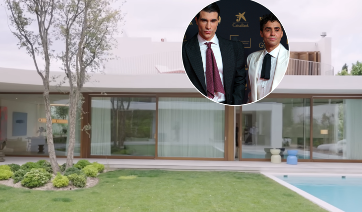 Así era la casa de Los Javis a las afueras de Madrid: estética brutalista, piscina estilo balear y valorada en 5 millones
