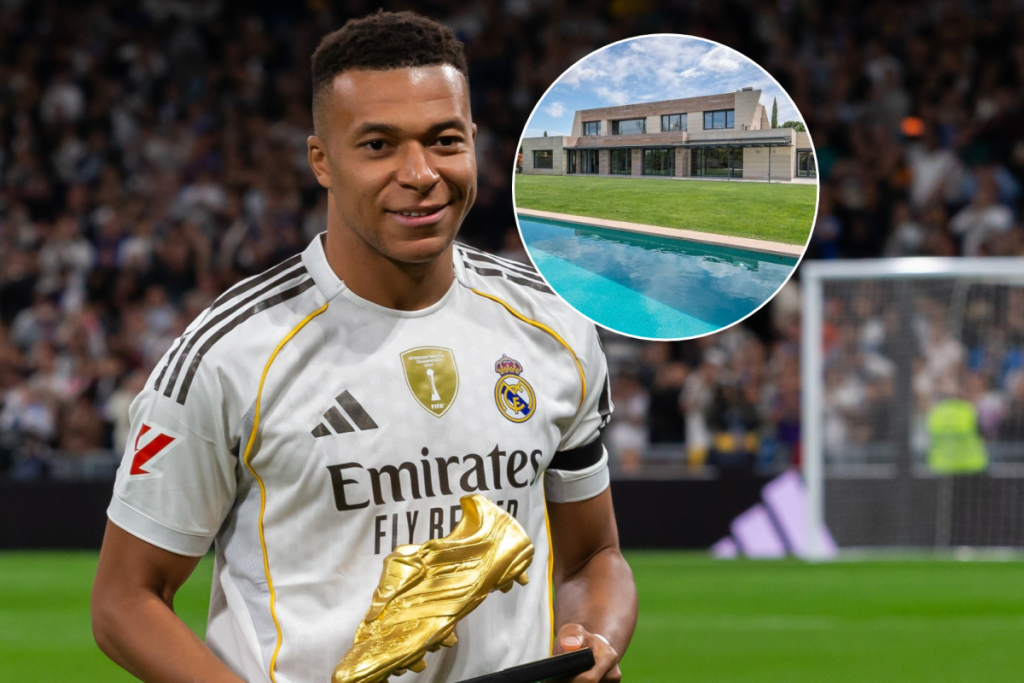 Mbappé vive en la antigua casa de Gareth Bale en Pozuelo: 11 millones de euros y un pequeño campo de golf