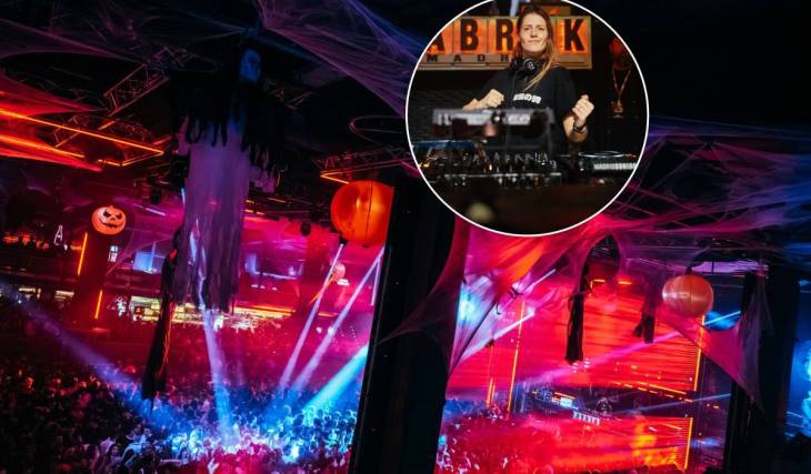 Charlotte de Witte actúa en Fabrik la noche de Halloween: 20 horas de fiesta y un pasaje del terror con más de 100 actores a las puertas de Madrid