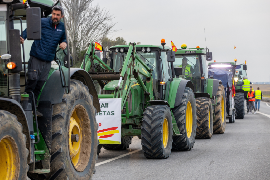 Suspendida la tractorada prevista hoy en Madrid por el accidente de tren de Toledo