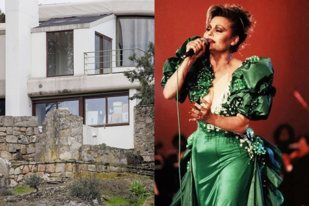 La casa brutalista de Rocío Dúrcal en las afueras de Madrid: 660 m², una finca de 10.000 y una historia familiar que continúa