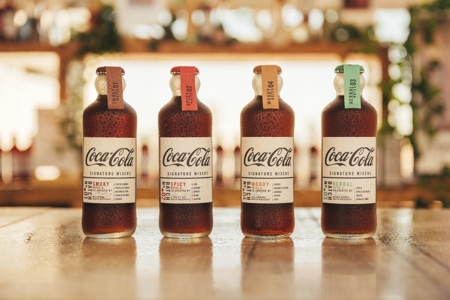 CocaCola Signature Mixers, o 4 maneras de disfrutar de CocaCola como nunca lo has hecho