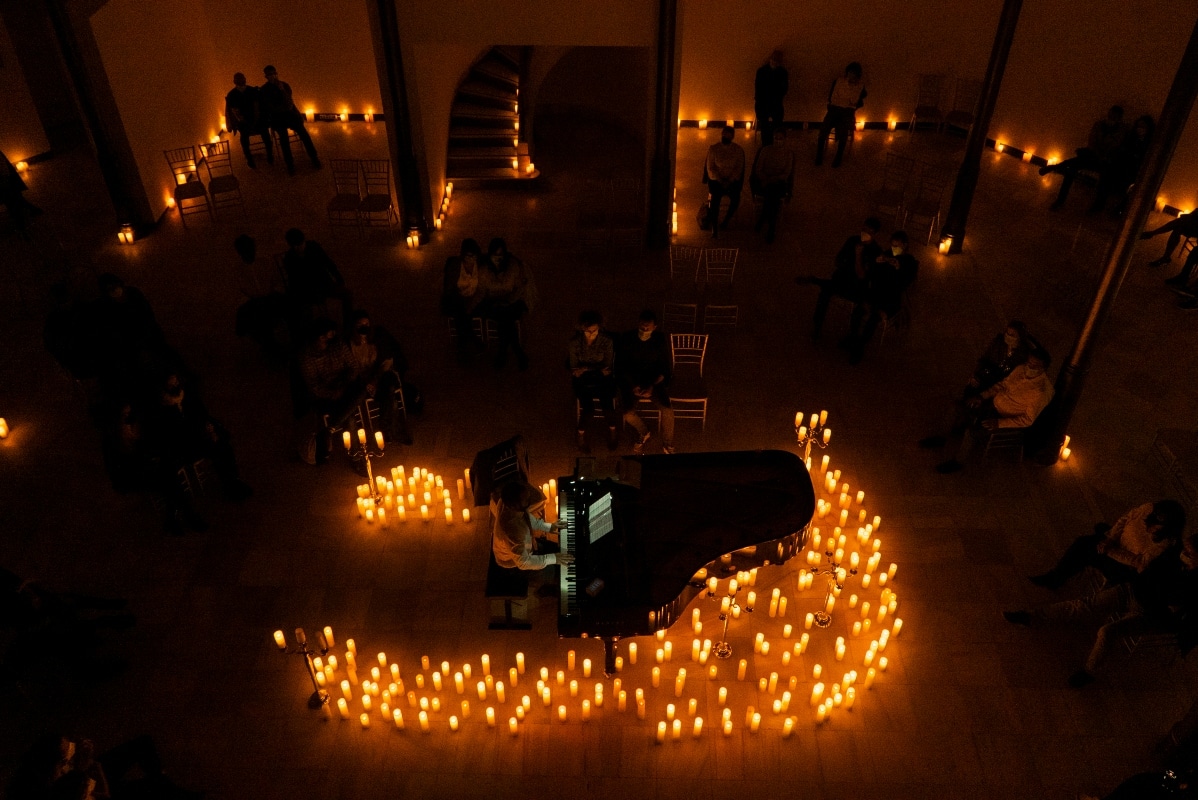 Candlelight rememora a Chopin entre cientos de velas Málaga Secreta