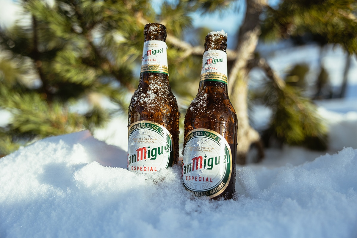 Momentos après-ski con San Miguel