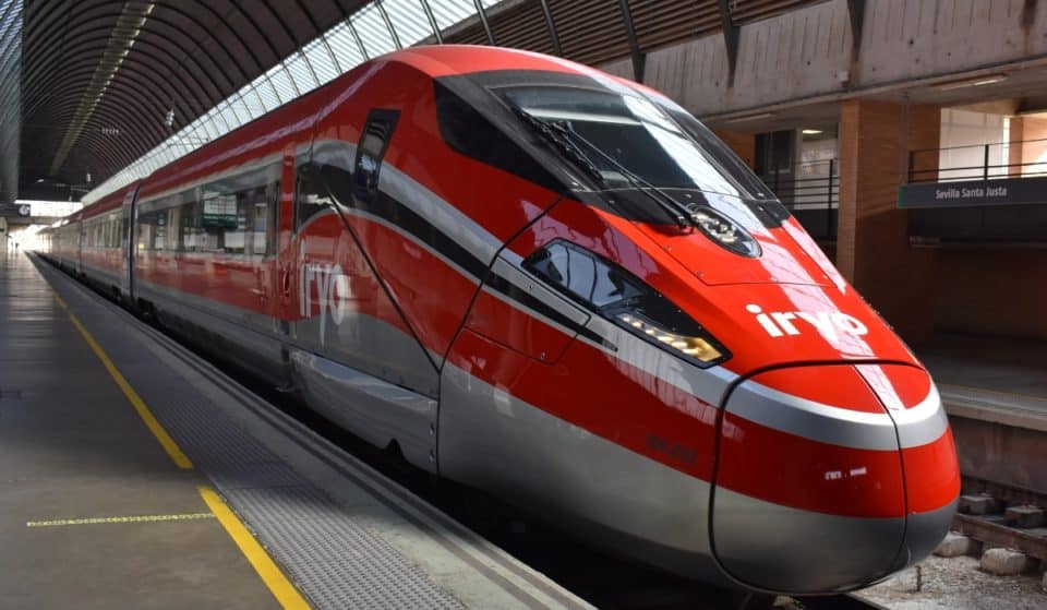 Iryo saca a la venta billetes de AVE entre Málaga y Madrid por 18 euros