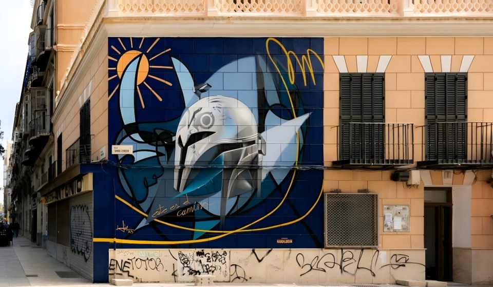 Disney+ elige el centro de Málaga para su mural de Star Wars