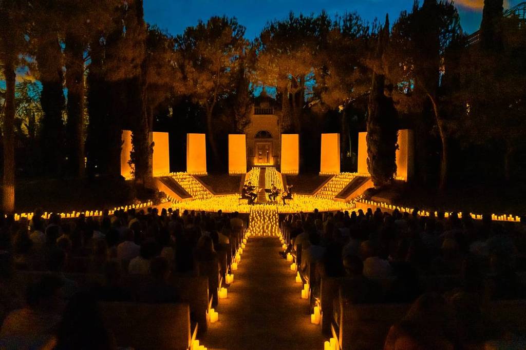Concierto Candlelight de cuarteto de cuerda en el Anantara Villa Padierna Palace