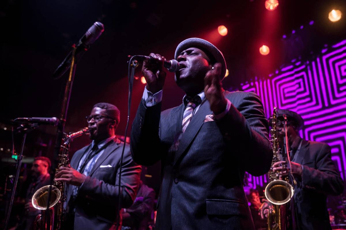 Una banda con cinco músicos profesionales actúa durante The Jazz Room: Tributo al Blues.