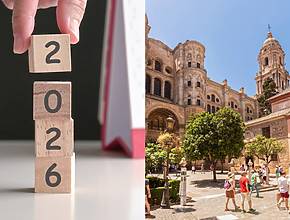 Ya es oficial: estos son los puentes y festivos del calendario laboral de Málaga 2026