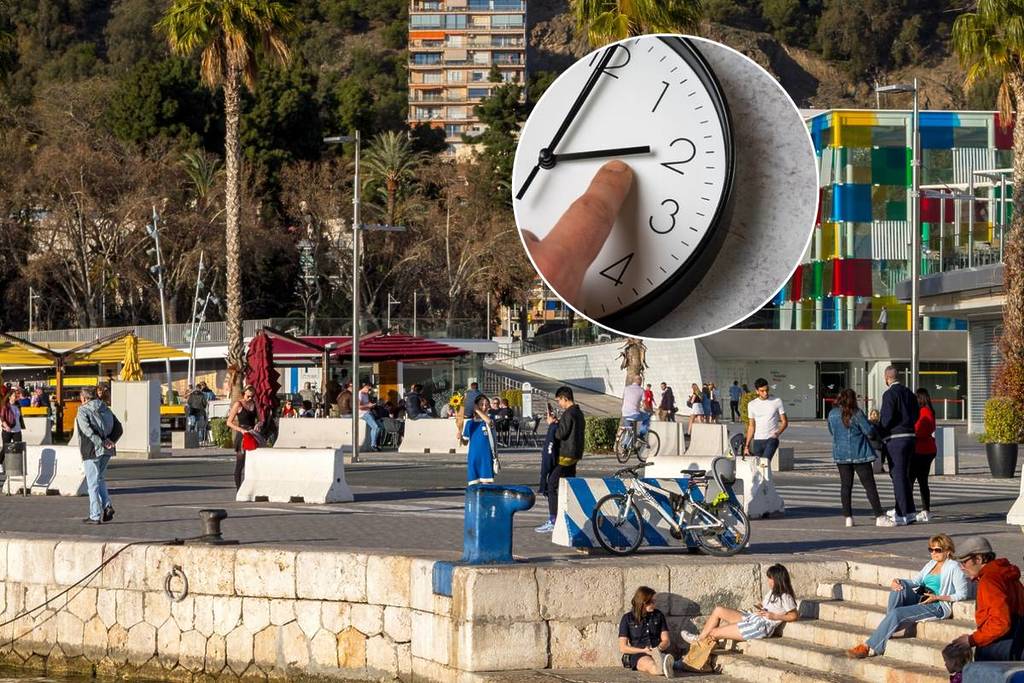 Cambio de hora Málaga 2026