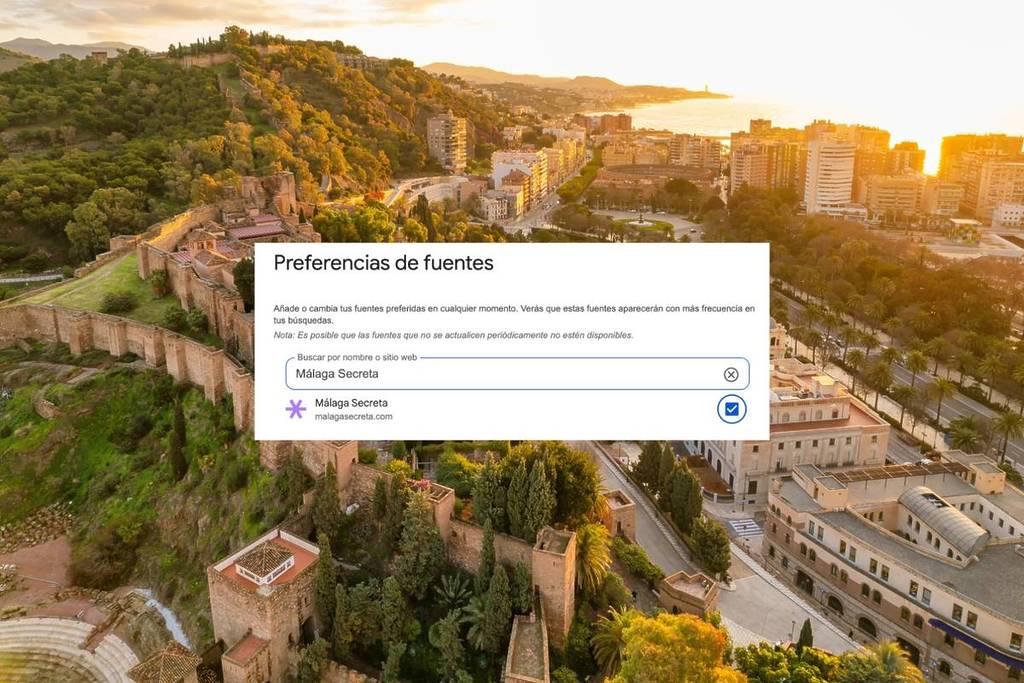 Málaga fuentes preferidas Málaga Secreta