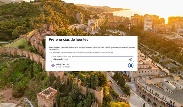 No te pierdas nada de lo que pasa en Málaga: el truco de Google para tener siempre a mano los planes de Málaga Secreta