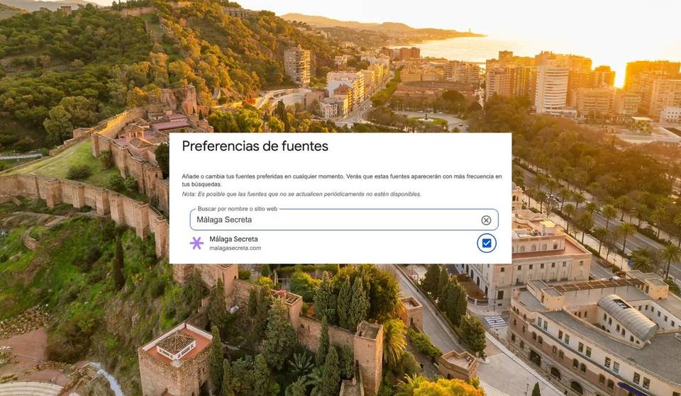 No te pierdas nada de lo que pasa en Málaga: el truco de Google para tener siempre a mano los planes de Málaga Secreta