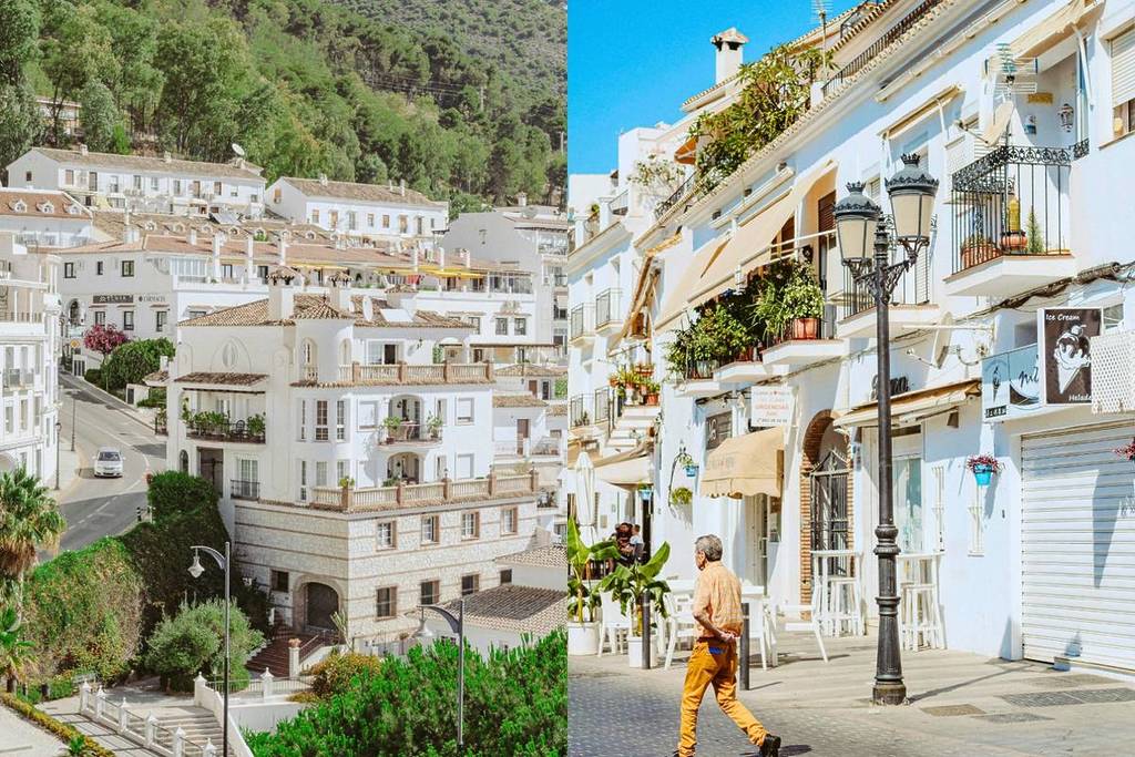 Mijas pueblo Málaga enamoró Melody