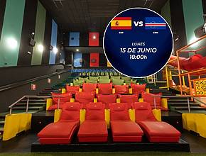Palomitas y pantalla gigante: Cines Yelmo retransmitirá en Málaga los partidos de España en el Mundial