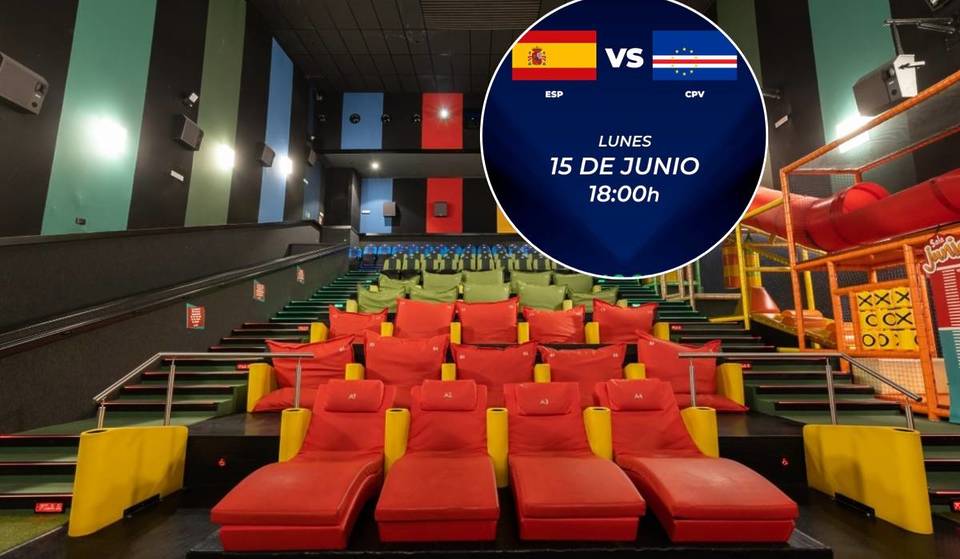 Palomitas y pantalla gigante: Cines Yelmo retransmitirá en Málaga los partidos de España en el Mundial