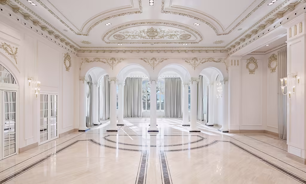 Interior del Gran Hotel Miramar de Málaga.