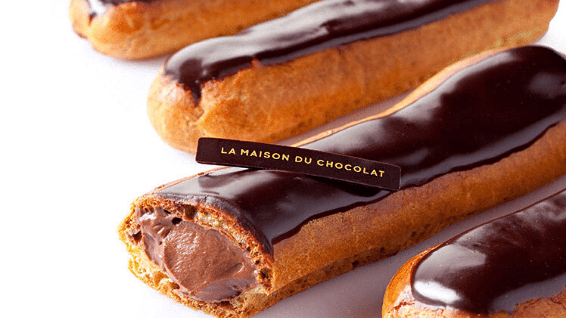 La recette des éclairs au chocolat de La Maison du Chocolat
