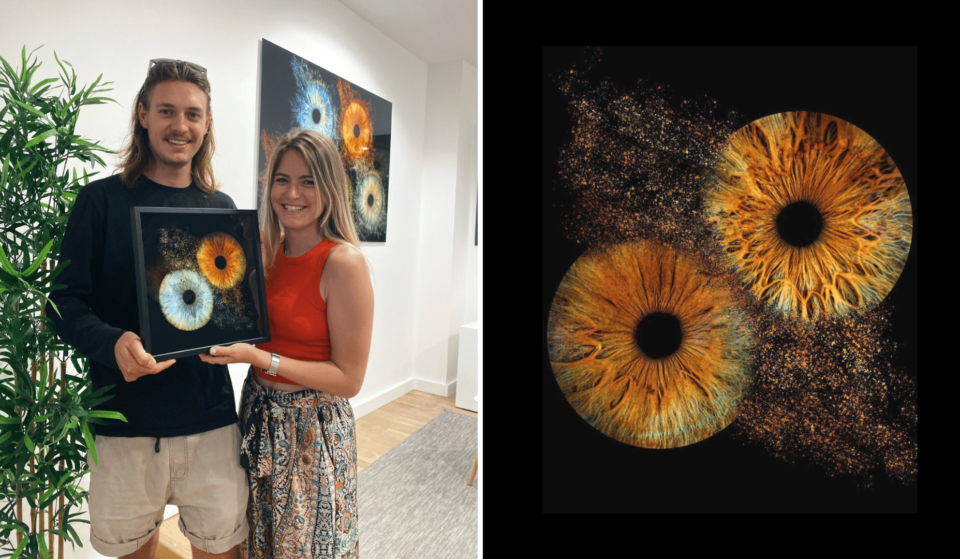 Insolite : cette boutique à Aix-en-Provence fait de vos iris un beau tableau !