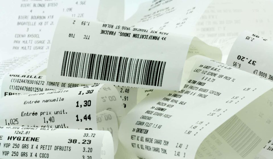 En 2023, c&rsquo;est la fin des tickets de caisse en papier imprimés en France !
