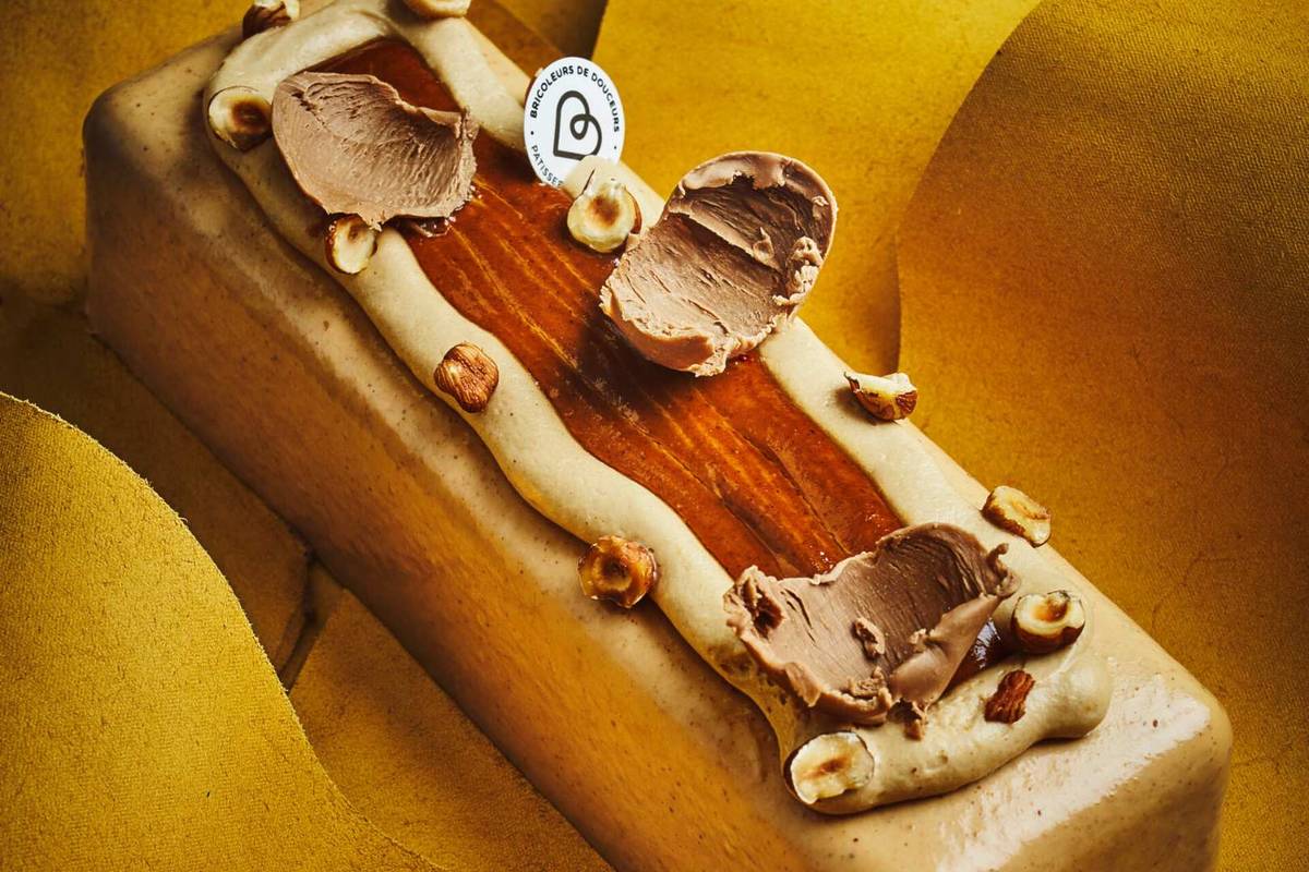 Bûche de Noël de chez Bricoleurs de douceurs à Marseille