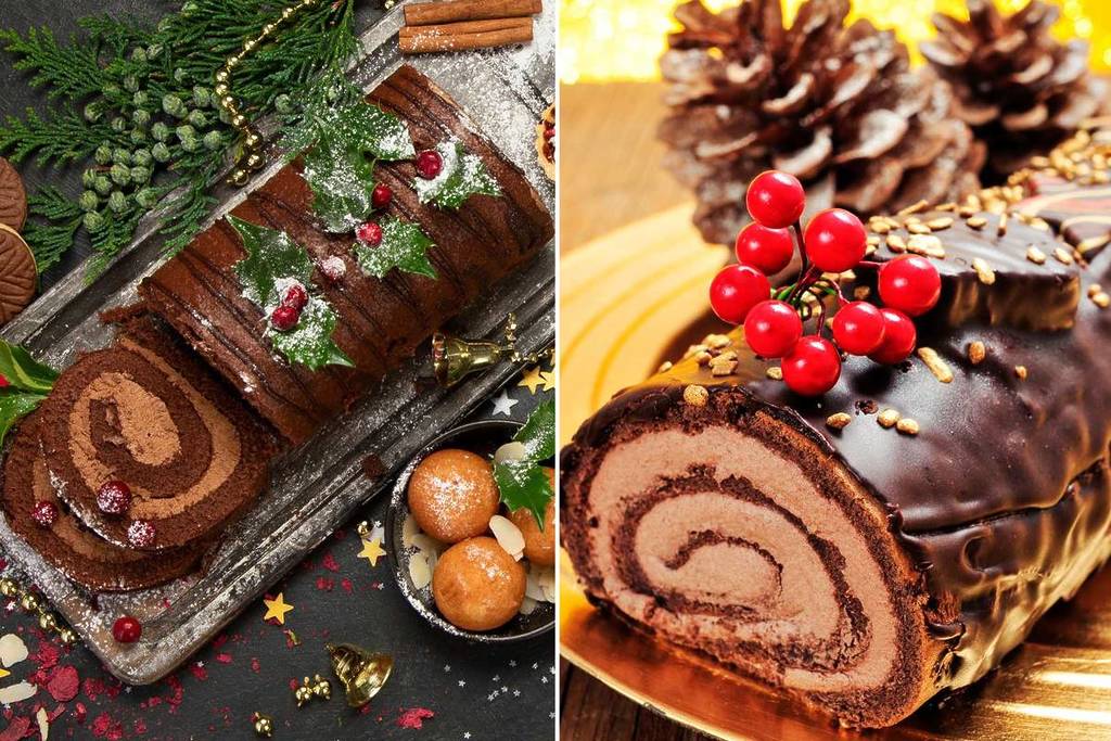 Yule logs in Marseille