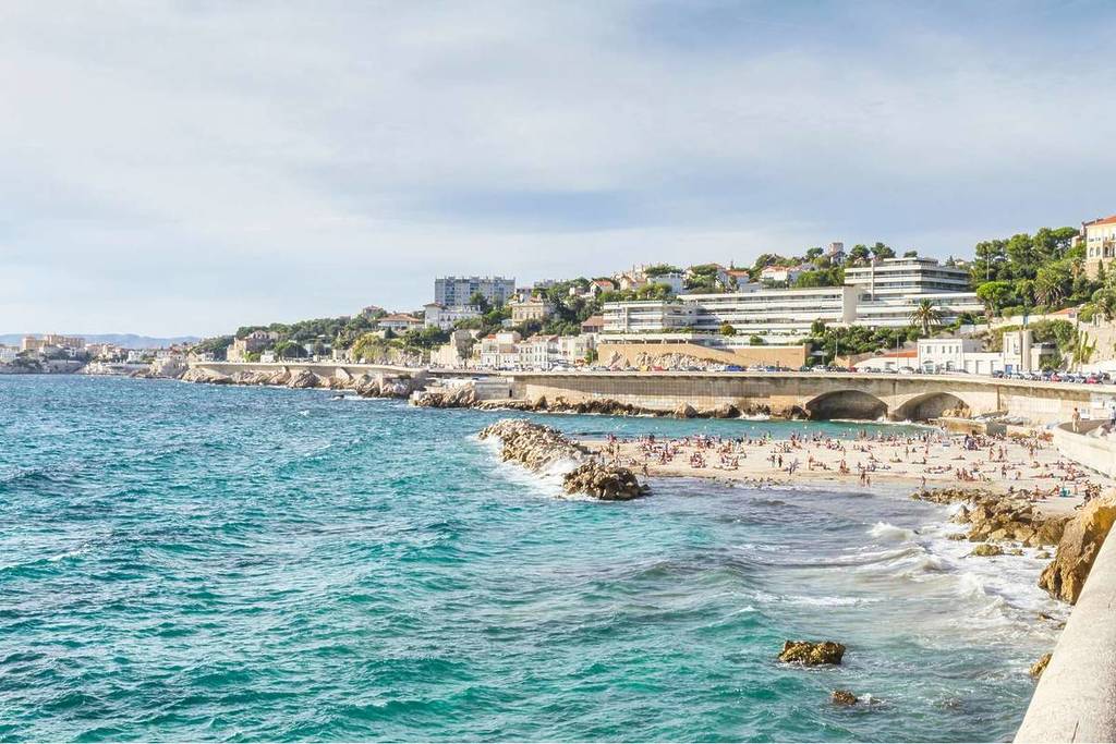 Corniche Kennedy in Marseille