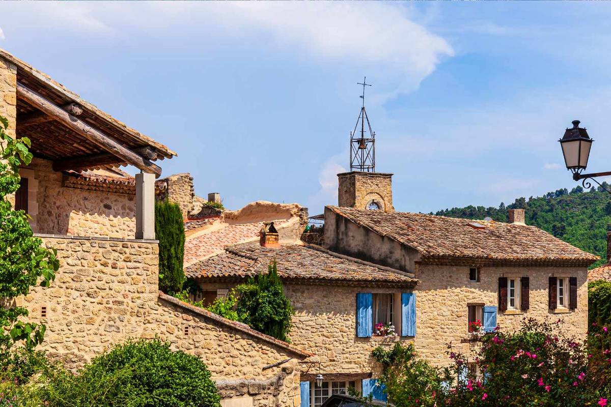 Village Ansouis dans le Luberon