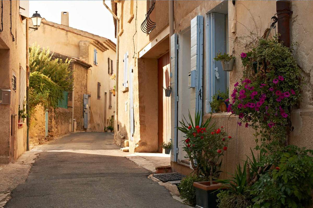 Village Ansouis dans le Luberon