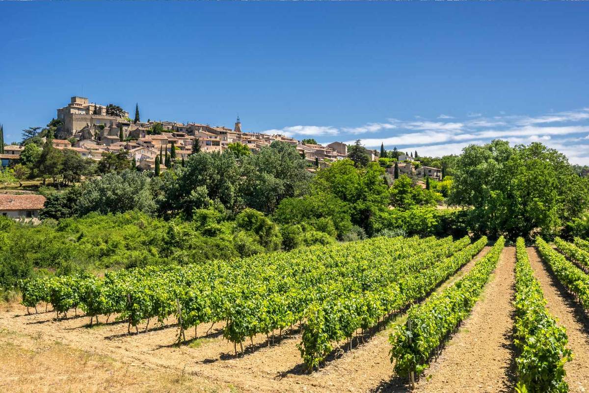 Village Ansouis dans le Luberon