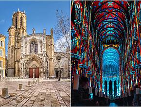 LUMINISCENCE immersive show illuminates Aix&#8217;s Cathedral Saint-Sauveur