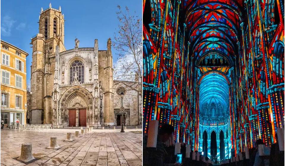 Le spectacle immersif LUMINISCENCE met en lumière la Cathédrale Saint-Sauveur d’Aix