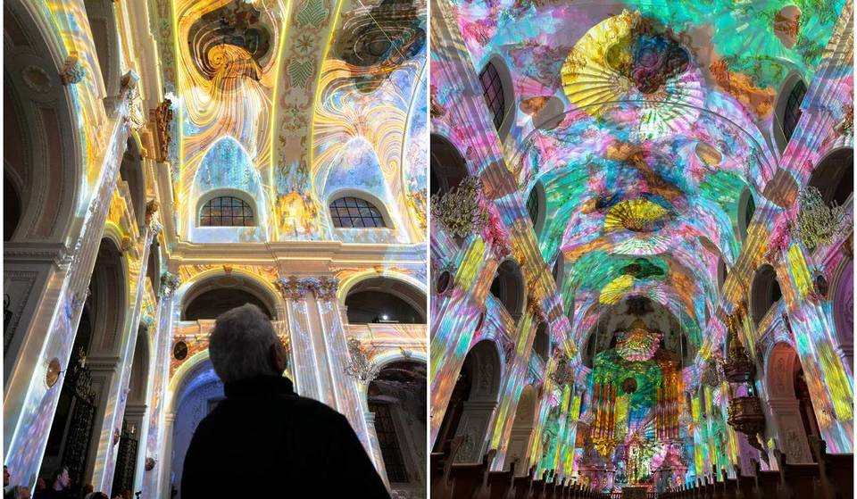 Un spectacle de son et lumière à 360 degrés met en lumière le Palais de la Bourse de Marseille